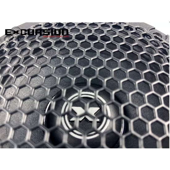 Excursion PX-6.3C  3-drożny zestaw głośnikowy SQ: 2 tweetery 26mm, 2 midrange 80mm, 2 woofery 165mm, 4 zwrotnice - 2ohm, 120/300W, 88dB, 100-30000Hz,